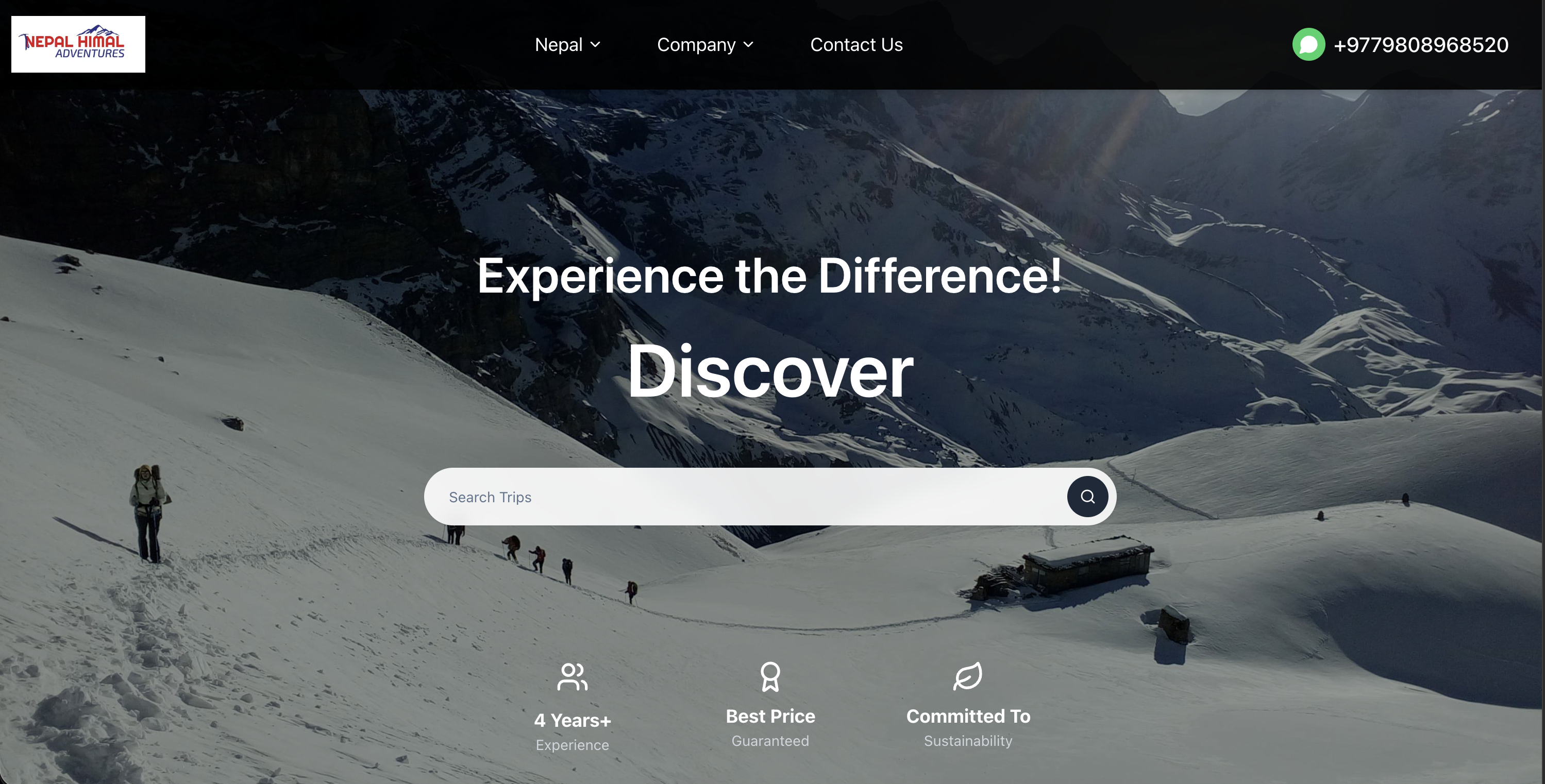 www.nepalhimaladventures.com showcase preview